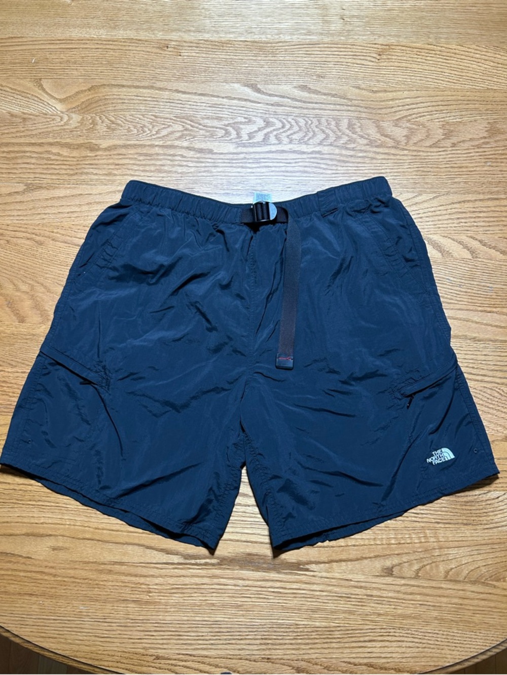 Men’s The North Face Black Mesh-Lined Swim Shorts Size XL